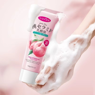 Picture of SADOER Peach Lactobacillus Gentle Cleanser- 100g