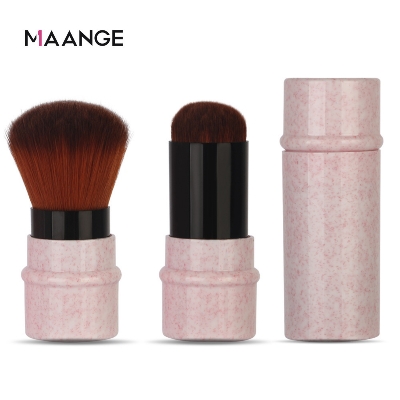 Picture of Marble Blush Brush Telescopic Brush Makeup Brush Loose Powder Beauty Tools - Makeup Brush Set(Marble Pink)