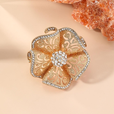 Picture of Bohemian autumn and winter fashion new exaggerated opening Finger ring(Same as picture)