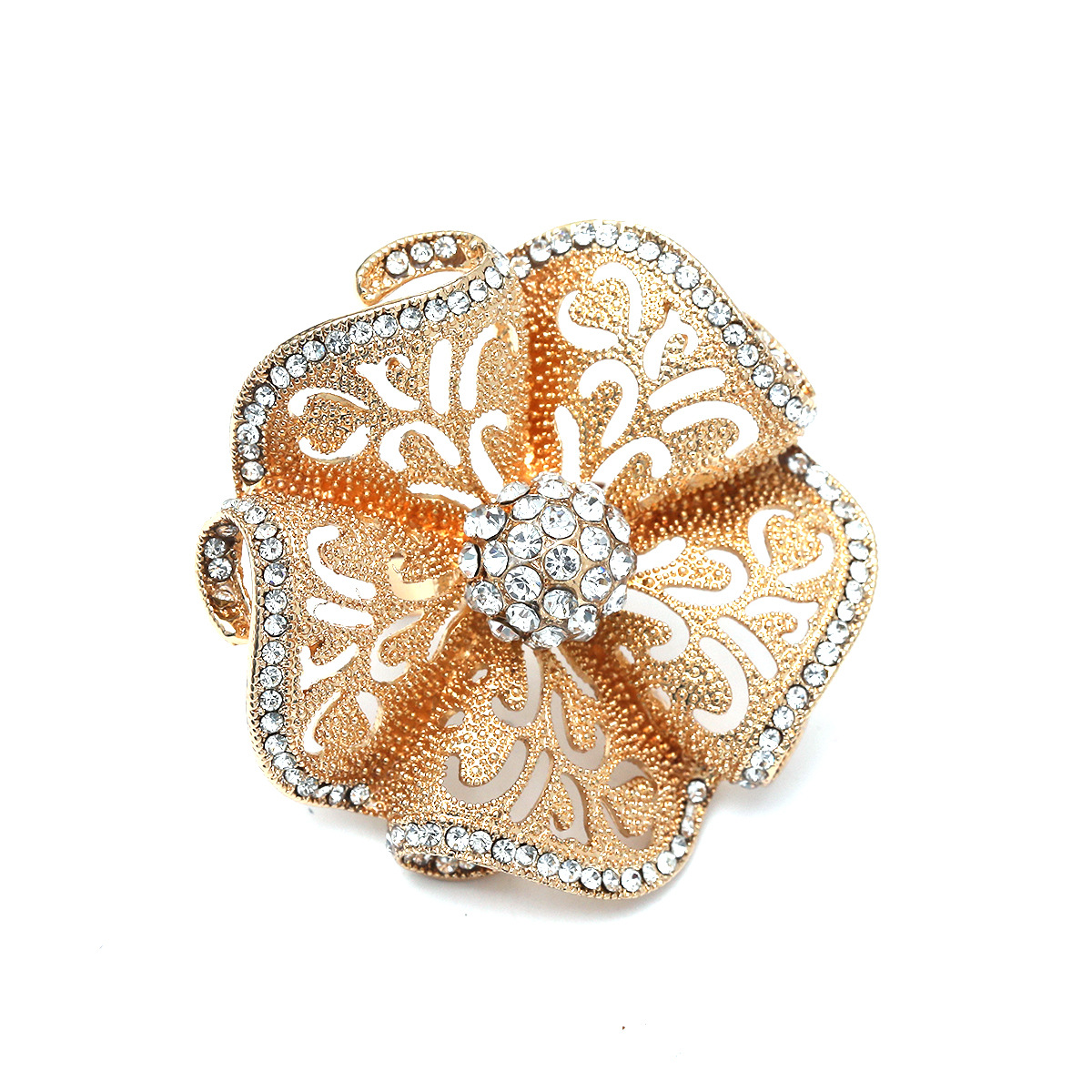 Picture of Bohemian autumn and winter fashion new exaggerated opening Finger ring(Same as picture)
