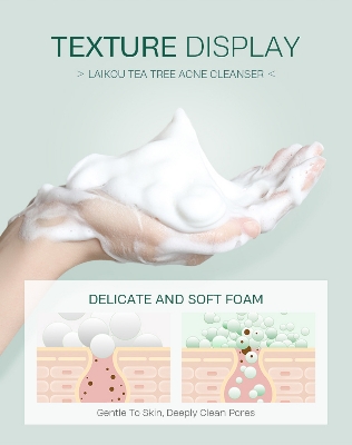 Picture of LAIKOU Acne Cleanser for Fresh and Smooth Fcae- 50ml(Tea Tree)