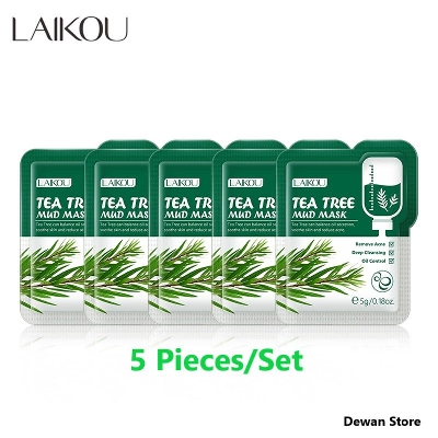 Picture of LAIKOU 5 Pcs/Set Facial mud mask for deep clean- 5g(Face)