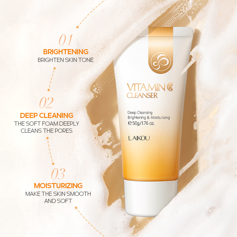 Picture of LAIKOU Vitamin C deep cleansing facial cleanser- 50g(Vitamin C)