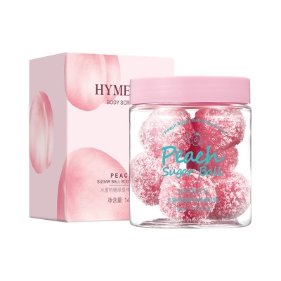 Picture of HYMEY'S Peach Candy Moisturizing Exfoliating Body Scrub- 140g(Peach)