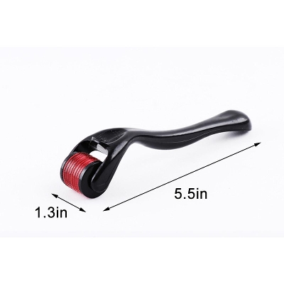 Picture of 0.5mm Micro Needle Derma Roller Pen For Face Beauty Skin Care- Purple(Face)