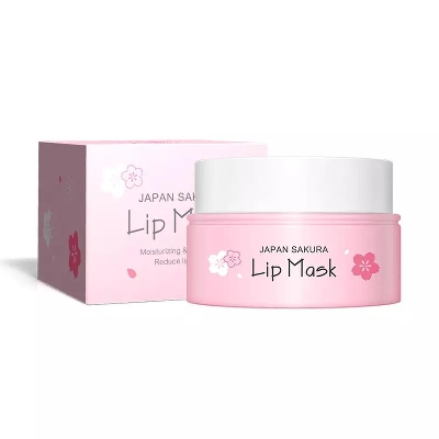 Picture of Likeo Japan Sakura Lip Mask For Moisturizing And Repair Lip Lip Line-8 G(Pink)
