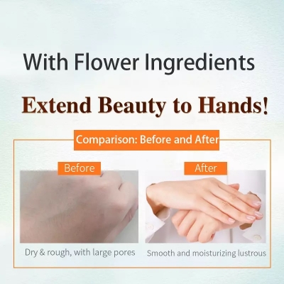 Picture of Laikou tender moisturizing pink rose hand cream- 60g(Pink-Rose)