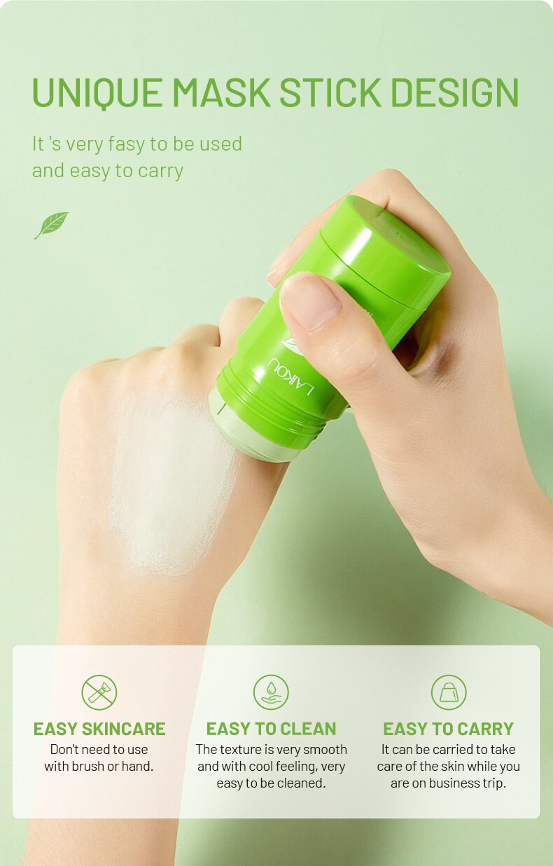 Picture of LAIKOU Cleaning Stick Green Mask Stick- 40g(Face)