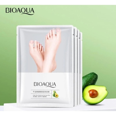 Picture of Bioaqua Avocado Moisturizing Foot Sheet Mask- 1 Pair(Foot)