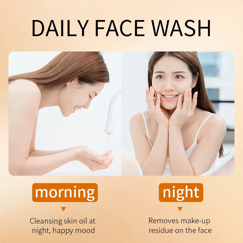 Picture of BIOAQUA Deep Cleansing Vitamin C Facial Foam Cleanser-100g(Vitamin C)