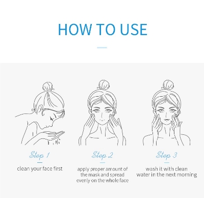 Picture of LAIKOU Seaweed Moisturizing Face Sleeping Mask- 120g(Seaweed)