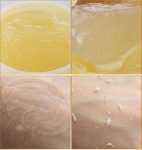 Picture of LAIKOU chamomile exfoliating scrub facial scrub gel 120g to dead skin cleaning pores moisturizing(Chamomile)