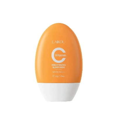 Picture of LAIKOU Vitamin C Brightening Sunscreen SPF 50+++ - 50g(Vitamin C Sunscreen Cream)