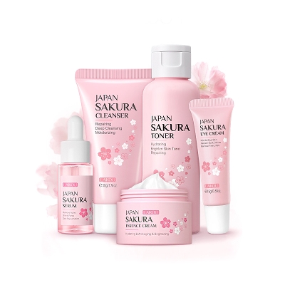 Picture of LAIKOU Japan Sakura 5 Pcs/Set SkinCare Combo(Face)
