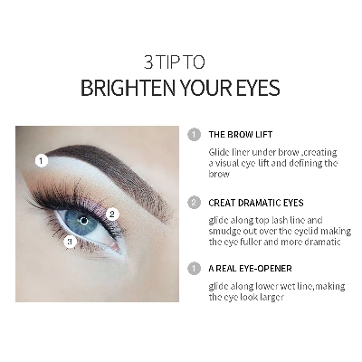 Picture of Waterproof & Long Lasting Makeup White Eyeliner- 1g(White)