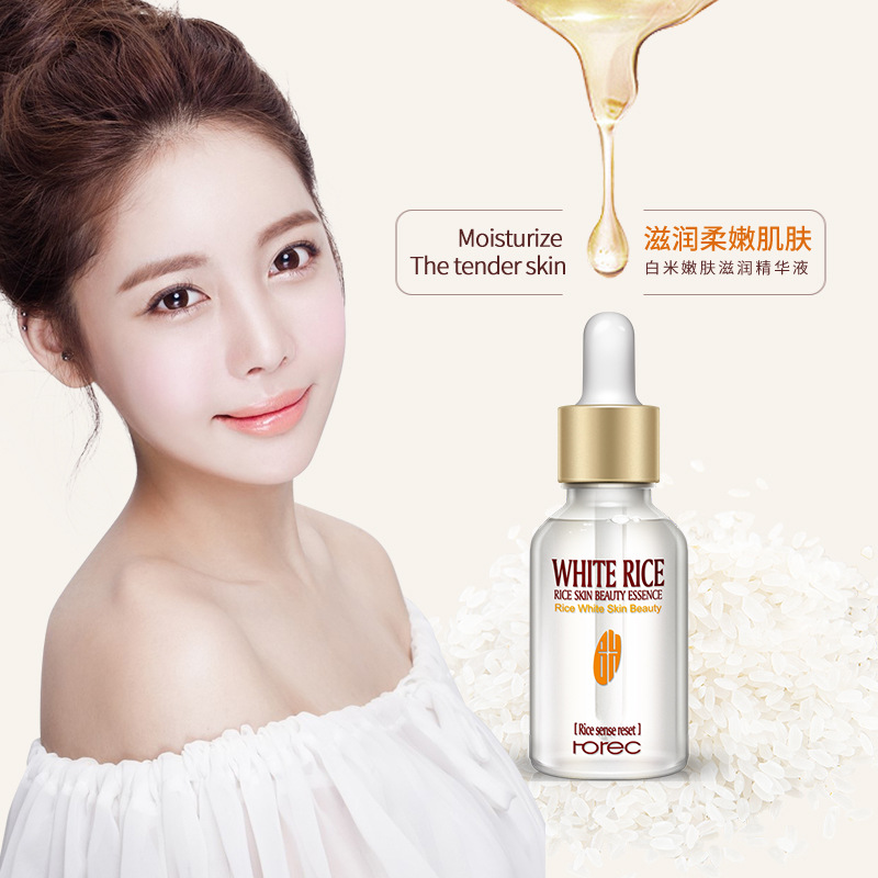 Picture of Rorec Moisturizing Face White Rice Serum- 15ml(White Rice)