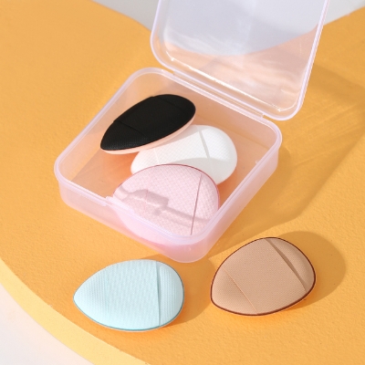 Picture of 5 pcs/box Mini Finger Makeup Puff Set(Multicolor)