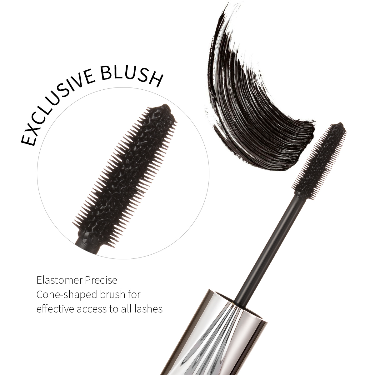 Picture of Menow M322 Waterproof Mascara Private Label Mascara 4d Mascara- 10g (Buy One Mascara Get 2 Eyeliner Free)(Waterproof)