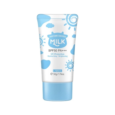 Picture of LAIKOU Moisturizing Milk UV Protected Long Lasting & Waterproof Sunscreen Cream- 50g(Milk)