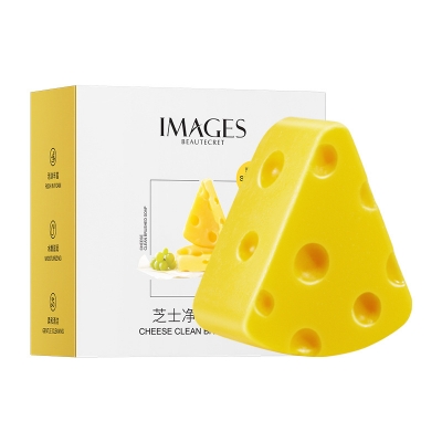 Picture of IMAGES Beautecret Smooth Cheese Clean Brushed Soap- 100g(Cheese)