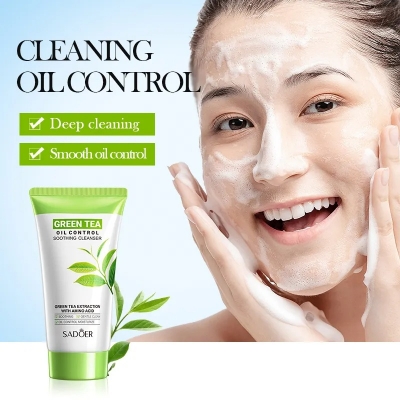 Picture of SADOER Green Tea Extraction with Amino Acid Oil Control Soothing Cleanser- 150g(Green Tea)