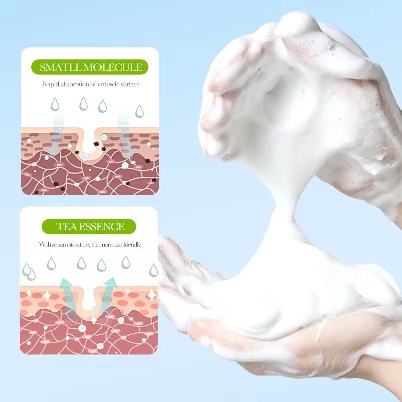 Picture of SADOER Green Tea Extraction with Amino Acid Oil Control Soothing Cleanser- 150g(Green Tea)