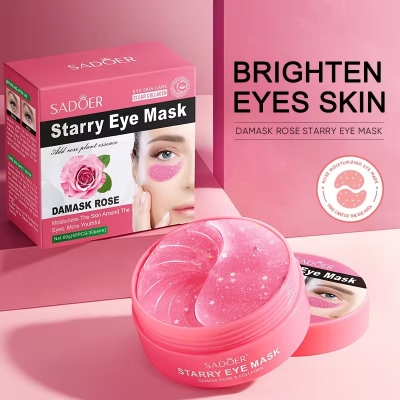 Picture of SADOER Starry Damask Rose Collagen Eye Mask- 60 pcs(Eyes)