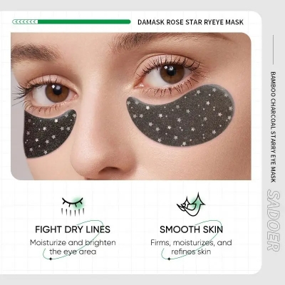 Picture of SADOER Starry Damask Rose Collagen Eye Mask- 60 pcs(Eyes)