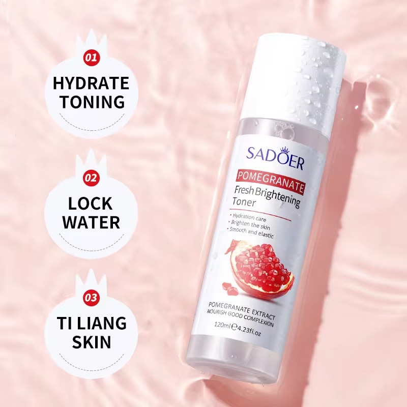 Picture of SADOER Pomigranate Hydration, Brighten Toner- 120ml(Pomegranate)
