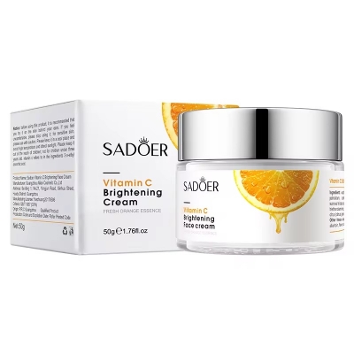 Picture of SADOER Vitamin C Brighten Orange Essence Face Cream- 50g(Vitamin C)