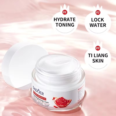 Picture of SADOER Pomegranate Brighten Rejuvenating Face Cream- 50g(Pomegranate)