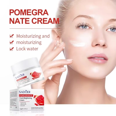 Picture of SADOER Pomegranate Brighten Rejuvenating Face Cream- 50g(Pomegranate)