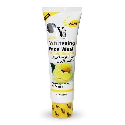Picture of YC Whitaning Lemon Extracted Deep Cleansing Face Wash- 100ml(Lemon)