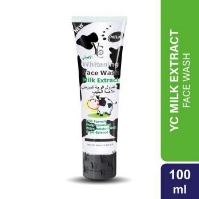 Picture of YC whitaning Milk Extracted Dep Cleansing Face Wash-100ml(Milk)