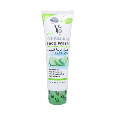 Picture of YC Whitaning Cucumber Extracted Deep Cleansing Face Wash- 100ml(Cucumber)