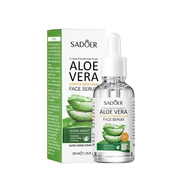 Picture of SADOER Aloe Vera Soothing Moisture & Brighter Face Luxurious Hydrating Essence- 30ml(Aloe Vera)