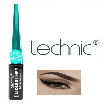 Picture of Technic Liquid Liner Water Resistant Eye-Liner Liquide- 6ml (Black)(Black)