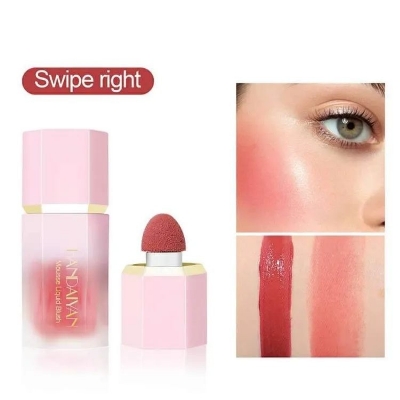 Picture of HANDAIYAN Mousse Liquid Blush with Fine Glitter- #4 Swipe Right(4)