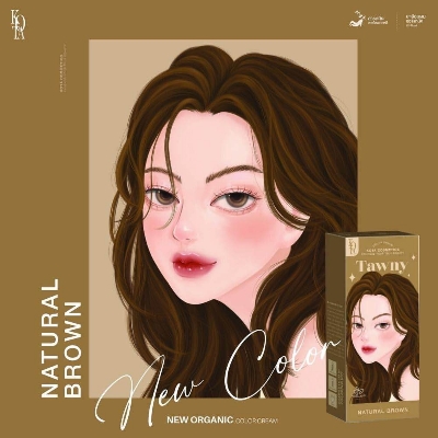 Picture of Kota Cosmetics Hair Color Cream Tawny (Natural Brown)-100ml(Tawny)
