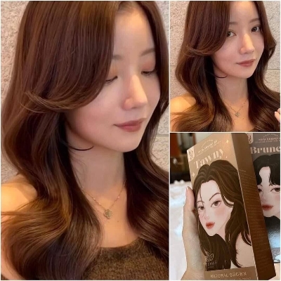 Picture of Kota Cosmetics Hair Color Cream Tawny (Natural Brown)-100ml(Tawny)