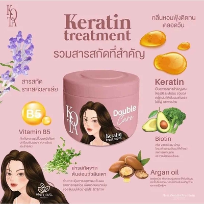 Picture of Kota Cosmetics Keratin Treatment Double Care Hair Mask- 250ml(Hair)