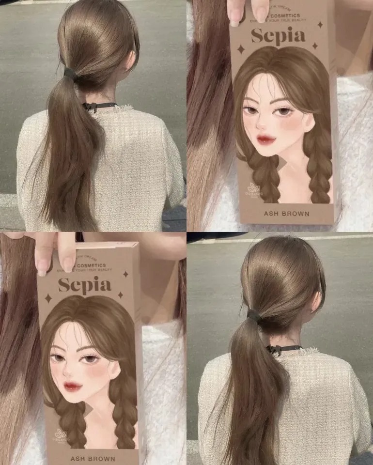 Picture of Kota Cosmetics Hair Color Cream Sepia (Ash Brown)-100ml(Sepia)