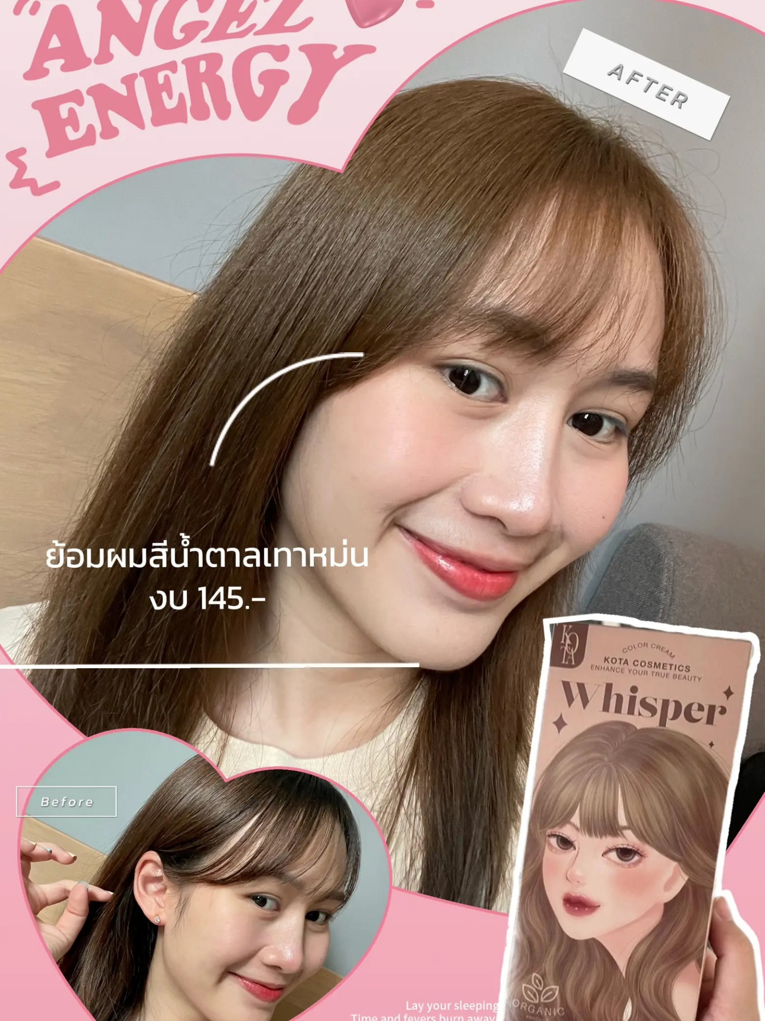 Picture of Kota Cosmetics Hair Color Cream Whisper- Light Ash-100ml(Whisper (Light Ash))