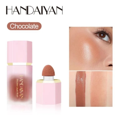 Picture of HANDAIYAN Mousse Liquid Blush with Fine Glitter- #6 Chocolate(6)