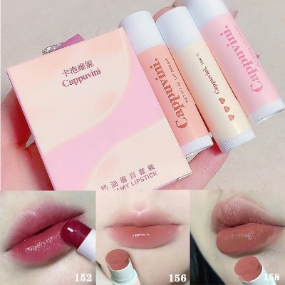 Picture of Cappuvini Creamy Lipstick Set- 3 pcs/Set(3)