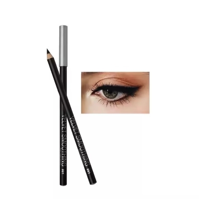 Picture of MENOW Black Velvet Smoothing Long Lasting Eyeliner Pencil/ Kajol- 0.9g (P127)(Black)