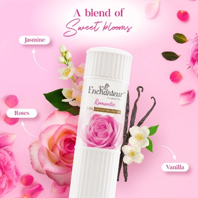 Picture of Enchanteur Perfumed Romantic Telcum Powder- 125g(Romantic)