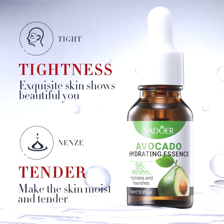 Picture of SADOER Moisturizing & Nourishing Avocado Facial Skin Care Serum- 15ml(Avocado)