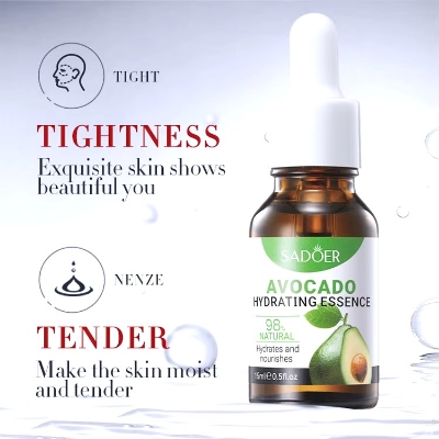 Picture of SADOER Moisturizing & Nourishing Avocado Facial Skin Care Serum- 15ml(Avocado)