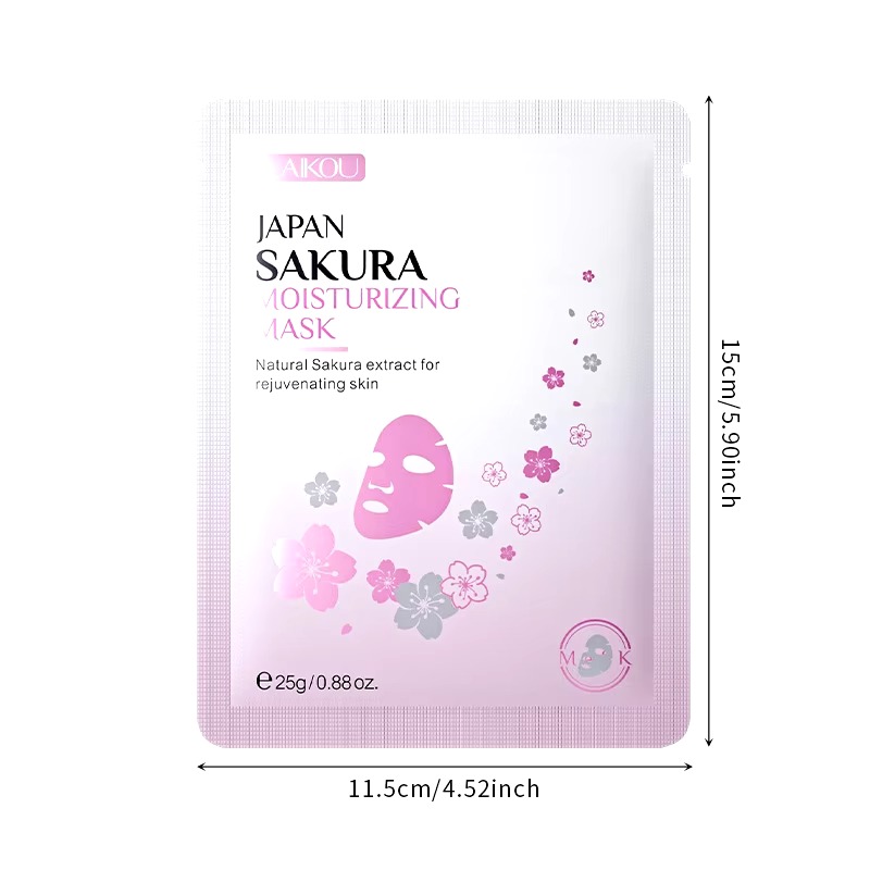 Picture of LAIKOU Japan Sakura Moisturizing Face Sheet Mask- 25g(Japan Sakura)